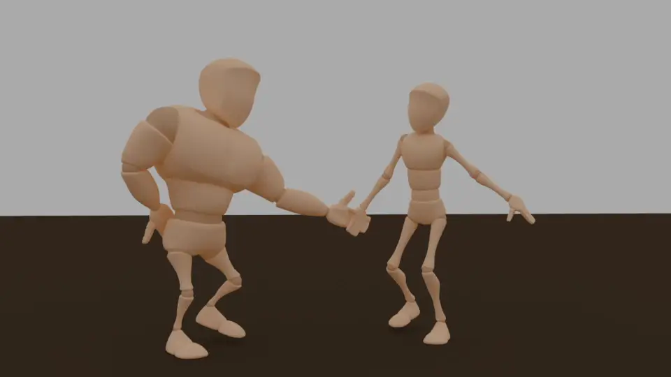 extreme pose animation